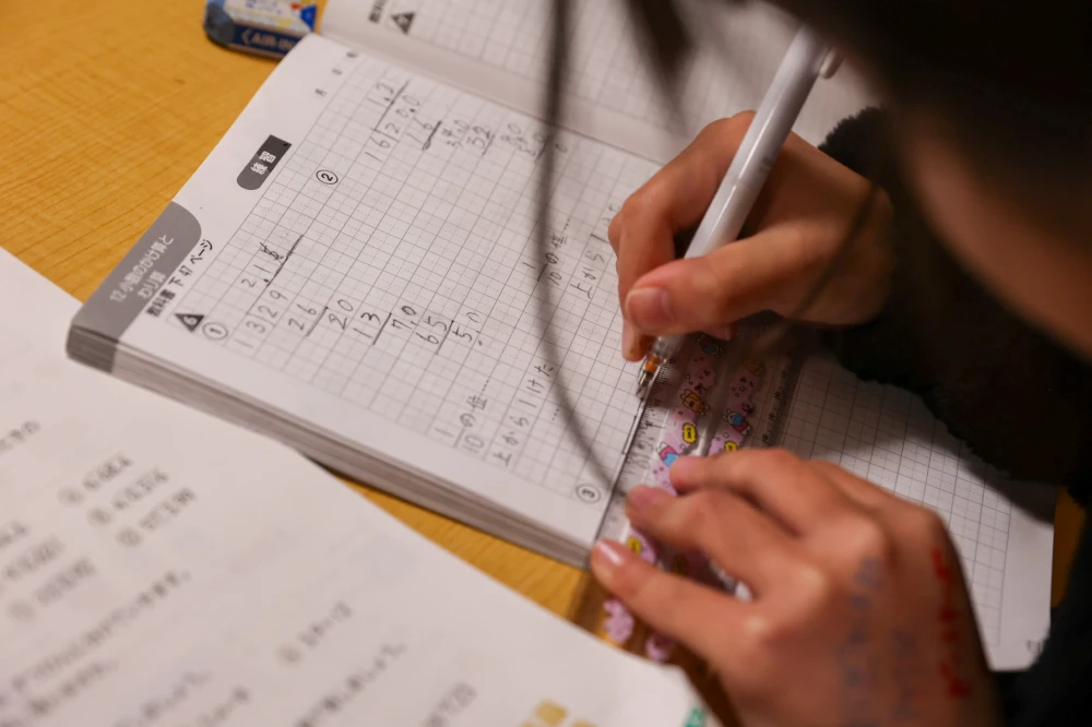 小学生コースの授業風景
