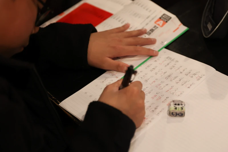 定期テスト対策会の様子